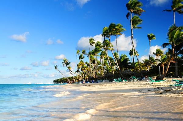Dominican Republic, Tropical sandy beach
